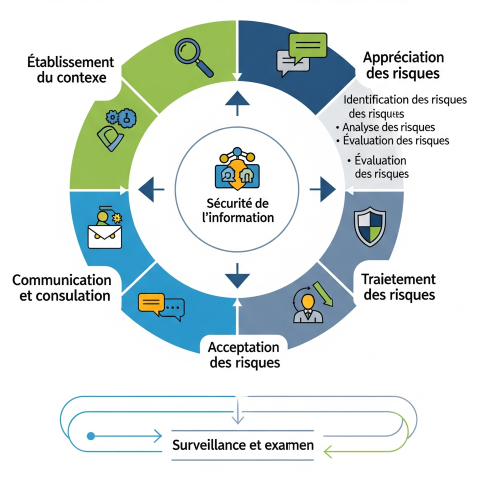 Lire la suite à propos de l’article Synthèse pratique sur la norme 27005:2022 (Gestion des risques de sécurité de l&rsquo;information)